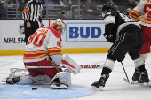 NHL: Calgary Flames at Los Angeles Kings