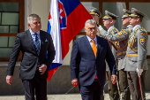 Hungarian Prime Minister Viktor Orban visits Slovakia