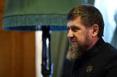 Russian President Putin meets Chechen leader Kadyrov in Moscow