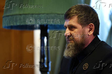 Russian President Putin meets Chechen leader Kadyrov in Moscow