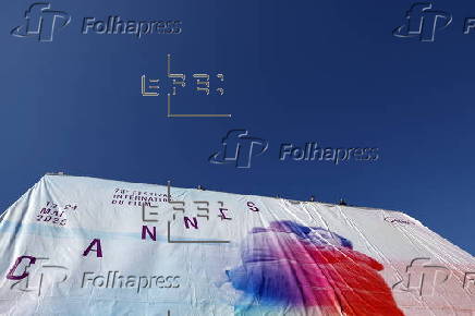 Preparations for the 78th Cannes Film Festival
