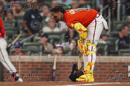 MLB: San Diego Padres at Atlanta Braves