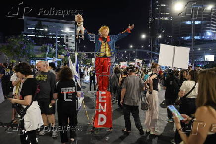 Tel Aviv protest calls for Gaza hostage deal
