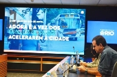Coletiva de imprensa para apresentação fases da nova licitação do sistema de ônibus