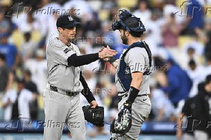 MLB: New York Yankees at Los Angeles Dodgers