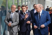 French President Macron on state visit to Monaco