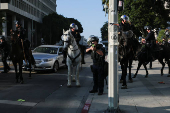 Protests against federal immigration sweeps continue, in Los Angeles