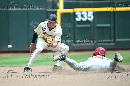 NCAA Baseball: College World Series-Arkansas v Murray State