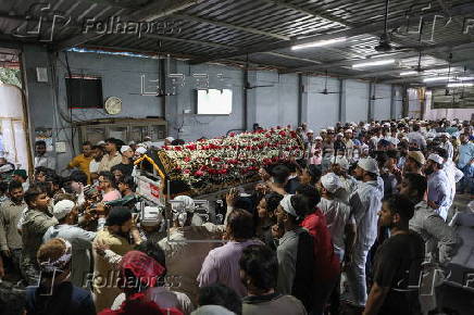 Funeral in Mumbai after Air India plane crash