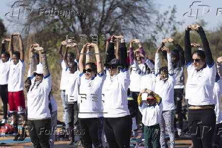 International Yoga Day in South Africa