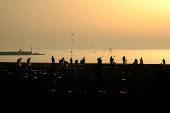 Barceloneta Beach after St. John's night celebration, in Barcelona?