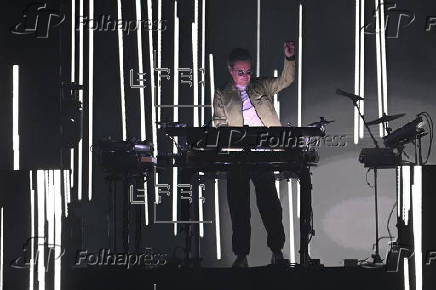 Jean-Michel Jarre in concert in Budapest