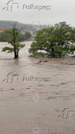 Massive flooding in Kerrville, Texas, as rains swell Guadalupe River