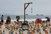 Playa de Ipanema, escenario de protesta por derechos del movimiento LGBT