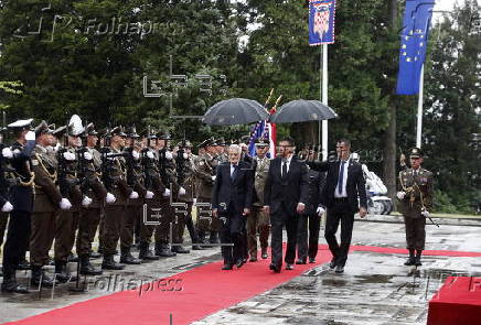 Italian President Sergio Mattarella visits Croatia