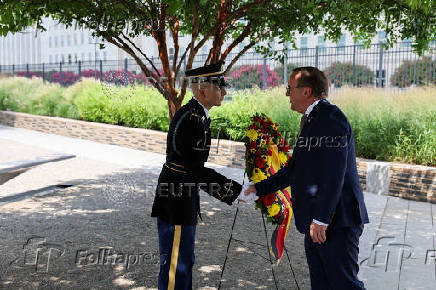 German Defence Minister Boris Pistorius visits the U.S.