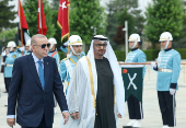 President of the UAE Sheikh Mohamed bin Zayed Al Nahyan visits Turkey
