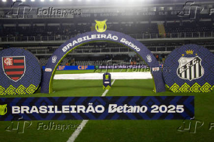 SANTOS, SP, 16.07.2025-BRASILEIRO SERIE A-SANTOS (SP) X FLAMENGO (RJ)