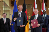 German Chancellor Merz visits London