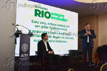 Governador Ratinho Junior na Associação Comercial do Rio de janeiro