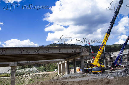 Rodoanel Norte em andamento em São Paulo