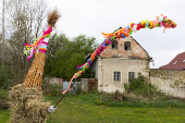 Easter celebration of 'Marching Judas' in Czech village of Stradoun