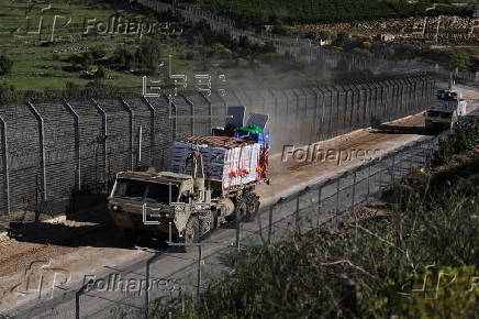 Druze community sends aid to relatives in Syria via Golan Heights