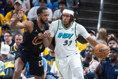NBA: Playoffs-Cleveland Cavaliers at Indiana Pacers