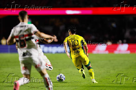 Partida entre São Paulo e Mirassol pelo Campeonato Brasileiro