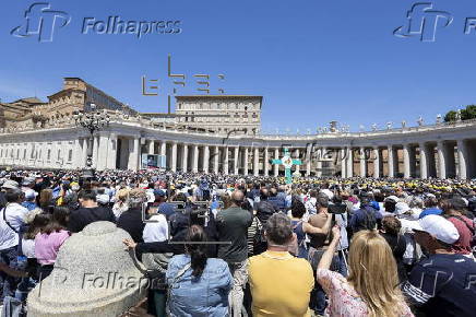 Pope Leo XIV leads Regina Caeli prayer at Vatican City