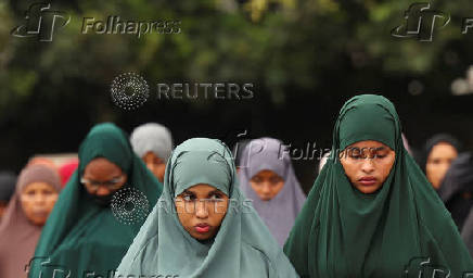 Muslims hold Eid al-Adha prayers in Nairobi