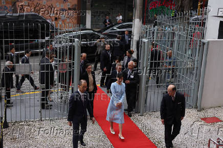 Japan's Princess Kako visits Brazil