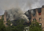 Three killed, more than 20 injured in overnight Russian attack on Ukraine's Kharkiv