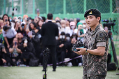 BTS members V and RM discharged from military service