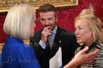 Britain's King Charles attends the King's Foundation Awards ceremony, in London