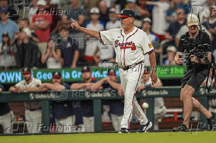 MLB: New York Mets at Atlanta Braves