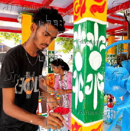 Chariot Festival preparations in Kolkata, India