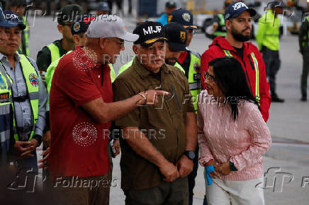 Venezuelan migrants who had been detained in El Salvador arrive to Venezuela