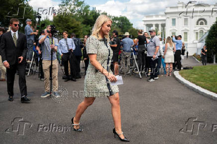White House Press Secretary Karoline Leavitt at the White House