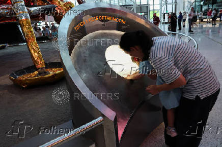 Smithsonian's National Air and Space Museum reopens its Mall entrance and several galleries to the public in Washington