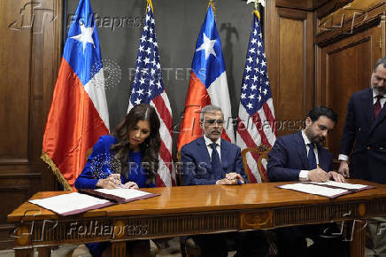 U.S. Homeland Security Secretary Kristi Noem visits Chile