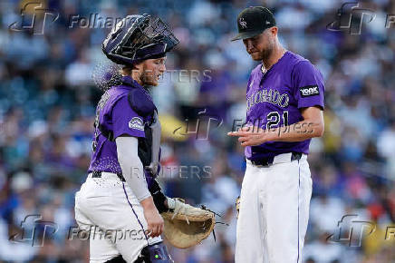 MLB: Los Angeles Dodgers at Colorado Rockies