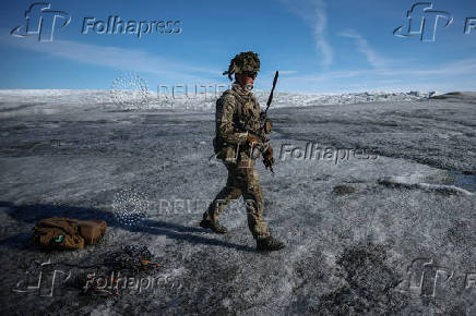 Military drills in Greenland