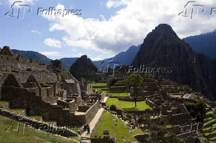 A cidade sagrada de Machu Picchu