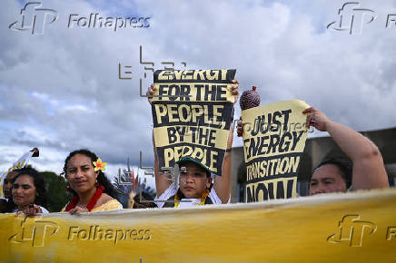 Protesta indígena en la COP30 por la selva amazónica