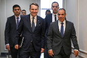 Polish Foreign Minister Radoslaw Sikorski visits Egypt