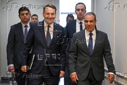 Polish Foreign Minister Radoslaw Sikorski visits Egypt