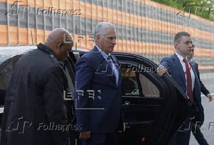 Cuban President Miguel Diaz-Canel visits Russia