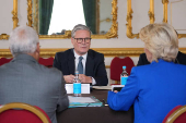 UK-EU Summit at Lancaster House in London