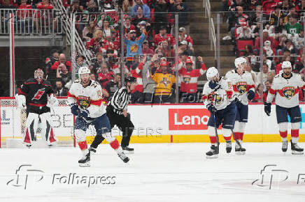 NHL: Stanley Cup Playoffs-Florida Panthers at Carolina Hurricanes